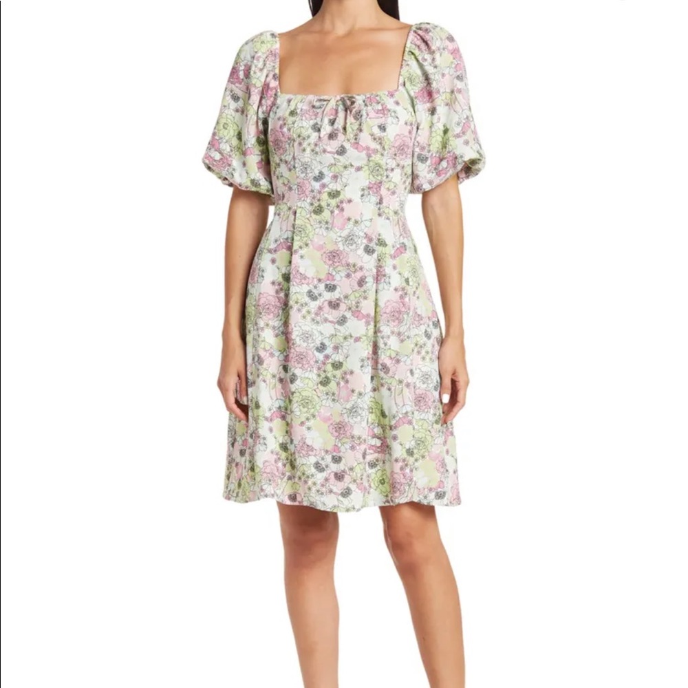 BCBGeneration Floral Dress. Size 6.